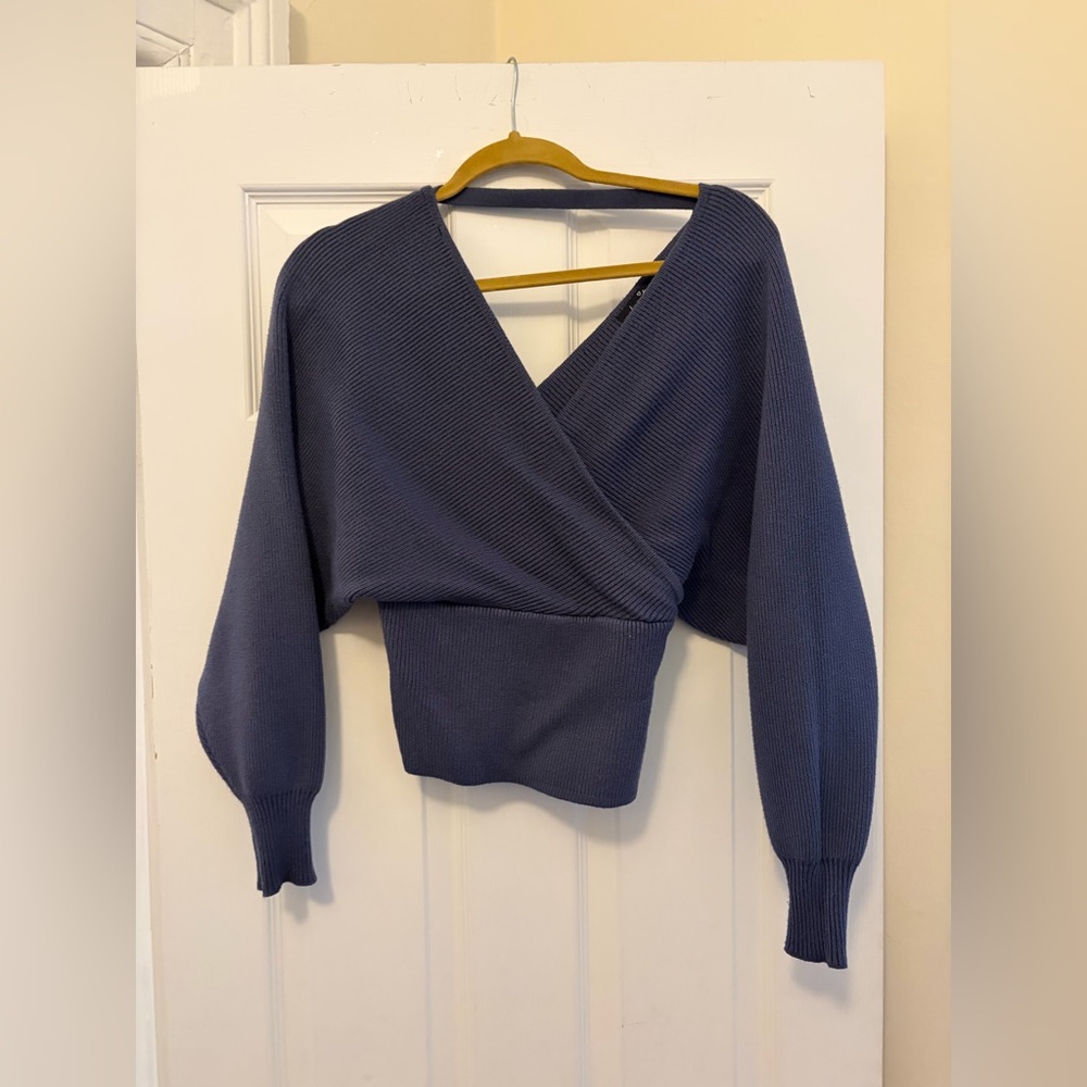 Love Tree Navy Knit Sweater